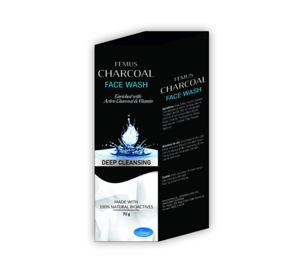 FEMUS CHARCOAL FACE WASH